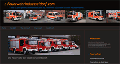 Desktop Screenshot of feuerwehrinduesseldorf.com